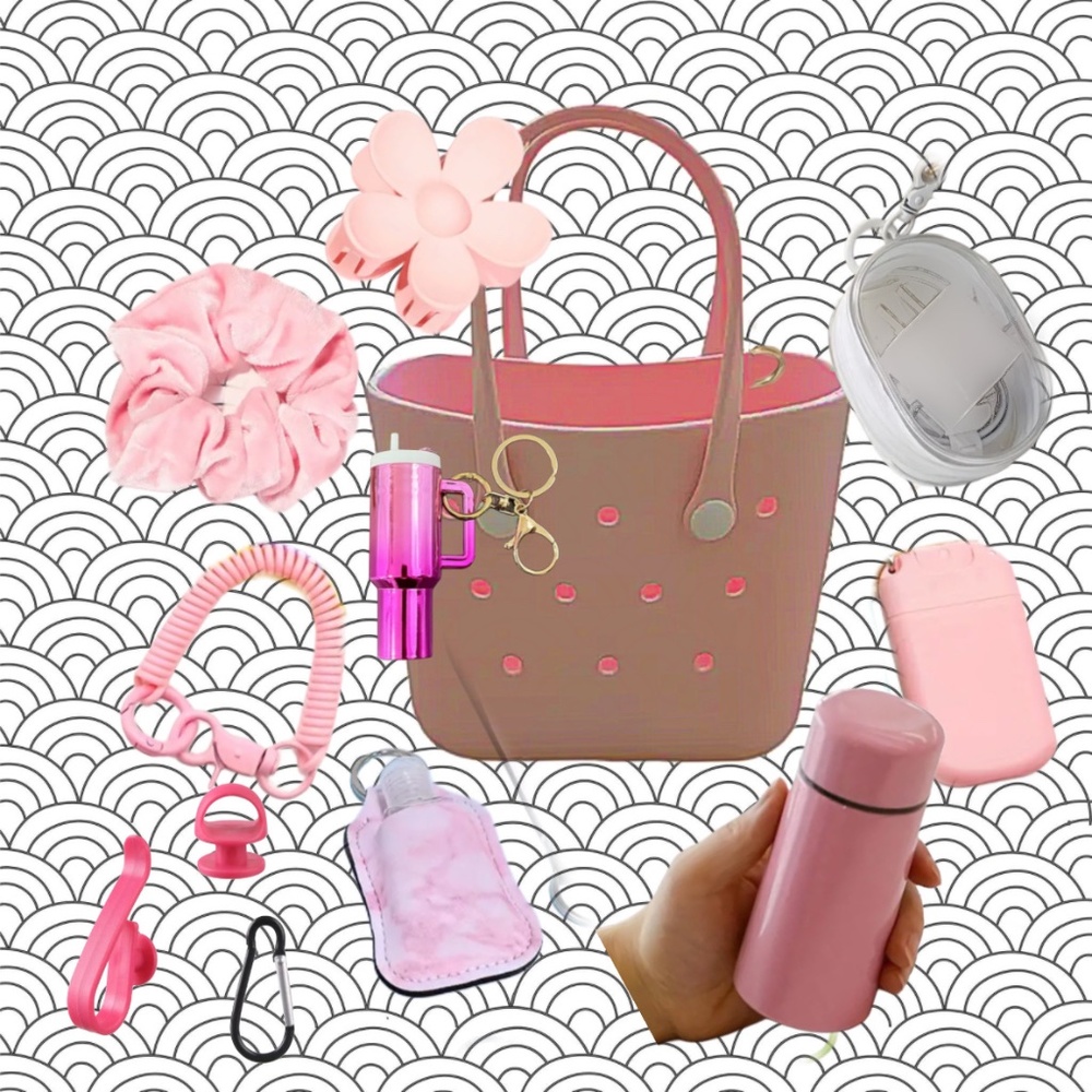 Cutest croc style mini tote